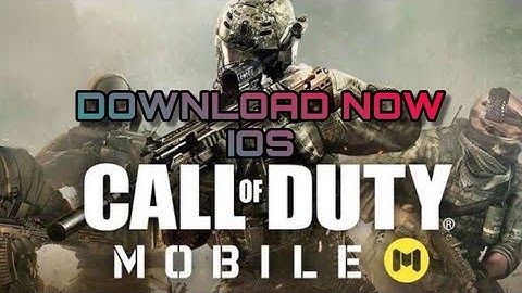 HOW TO DOWNLOAD CALL OF DUTY MOBILE on IOS DEVICES