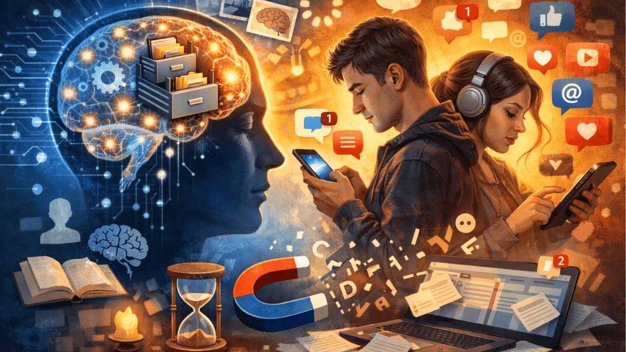 Tytuł: Jak technologia wpływa na pamięć i uwagę – referat naukowy