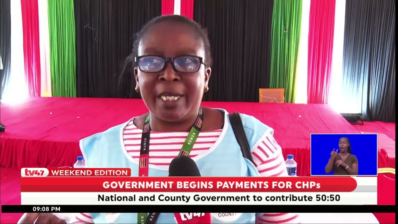 National Government launches payment of stipends for Community Health Promoters