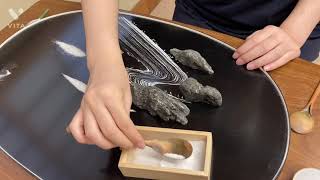 中1の見習いが盆石やるってよ〜。一応説明あるよ☆ 【With explanation】