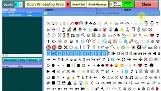 WA-GW | WhatsApp GateWay - Send Media File Emoji Multi Session, without API. Using SQL Only (Simple) screenshot 2