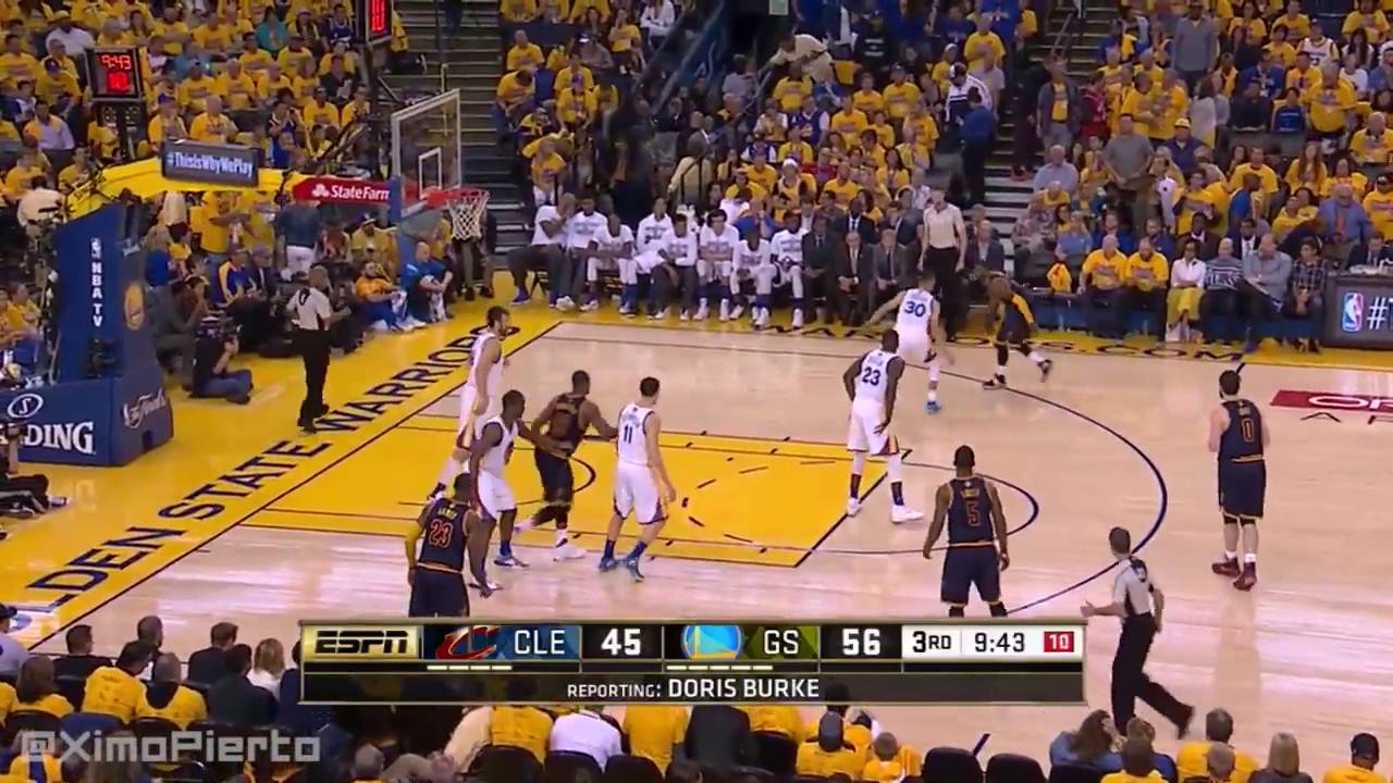 cleveland vs golden state 2016