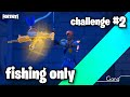 WIN a game using ONLY fished items // Fortnite challenge