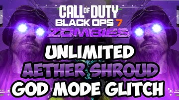 Black Ops 7 Zombies GOD MODE Onbeperkte Aether Shroud Glitch