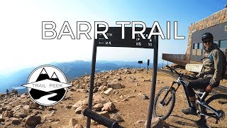 Jibbin' it on Pikes Peak - Barr Trail - Mountain Biking Colorado Springs, Colorado