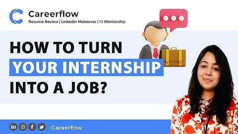 How to convert your internship into a full-time role ?🤔 #internship #jobseekers #jobsearch