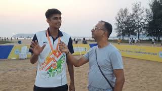 STATE-LEVEL BEACH VOLLEYBALL EVENT WILL UNEARTH MORE YOUNG TALENTS IN GOA: RAMA DHAWASKAR 