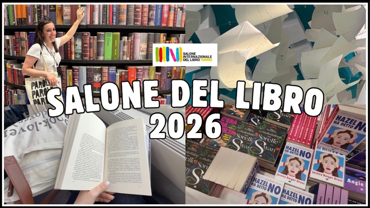 VLOG | SALONE DEL LIBRO 2026 📚 Ecco com'è andata: stand, libri e incontri con gli autori 📖 #SalTo26