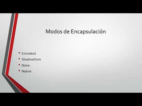 35 - Modos de Encapsulación - Emulated vs ShadowDom | Programando en Angular 7