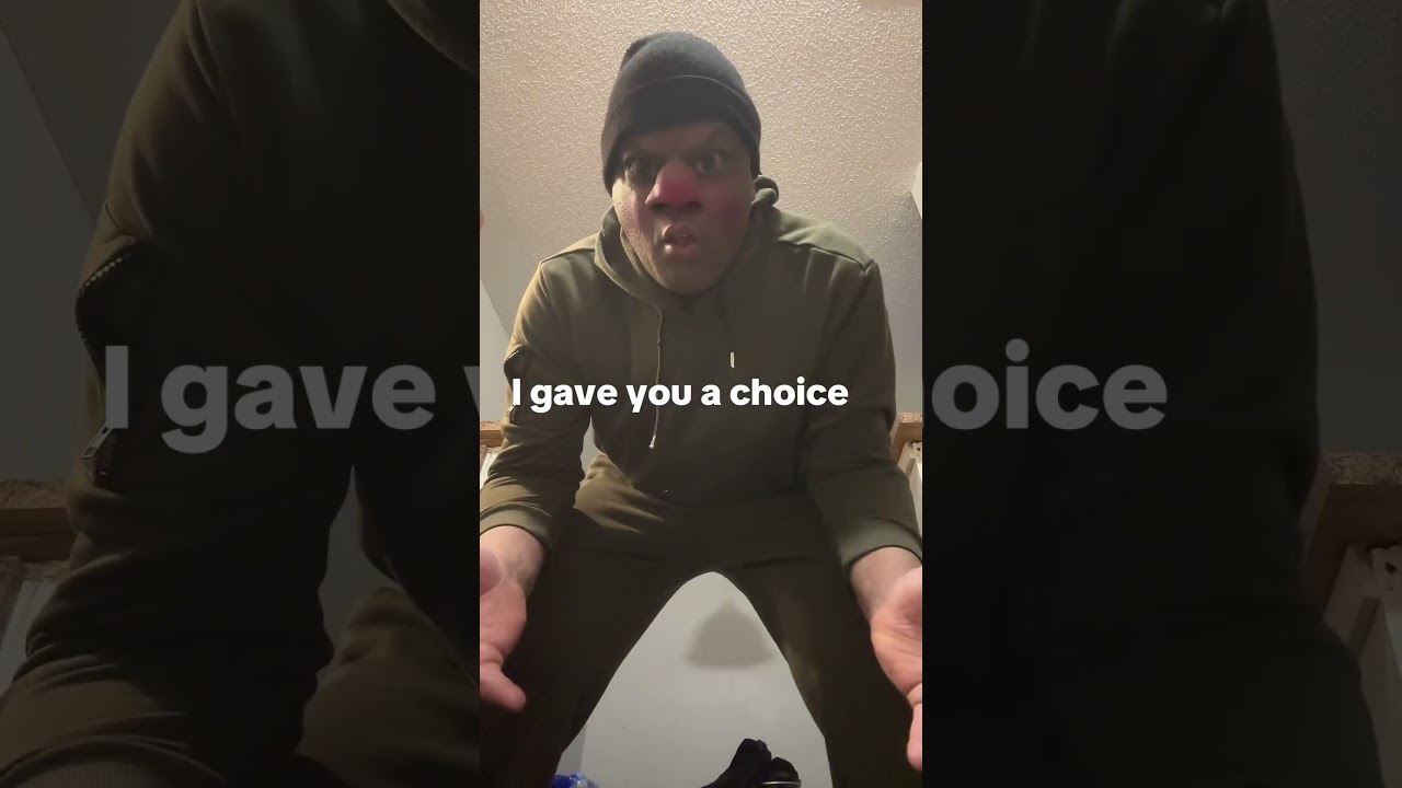 У вас был выбор. 