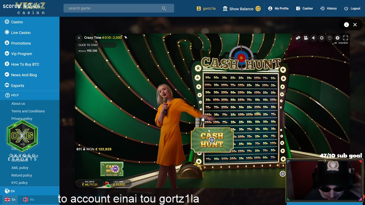 MARZITO 12 5k $ WIN CASH HUNT
