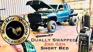 Dually swapped the welding truck