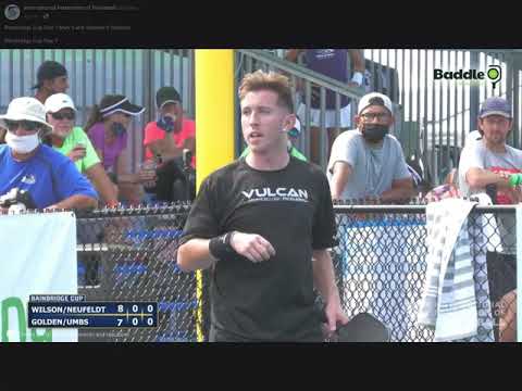 2021 Bainbridge Cup Pickleball Tournament Men’s Doubles Open Gold Medal Match