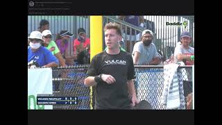 2021 Bainbridge Cup Pickleball Tournament Men’s Doubles Open Gold Medal Match