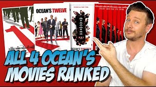 All 4 Oceans Movies Ranked Worst to Best (Ocean's Eleven to Ocean's 8)