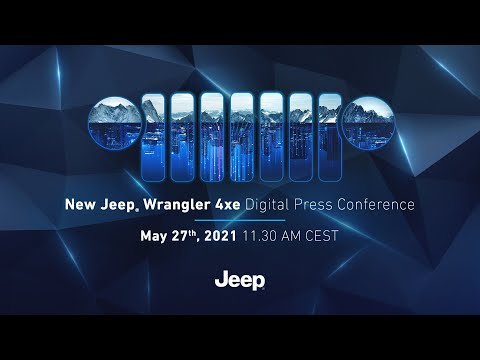 New Jeep® Wrangler 4xe Digital Press Conference