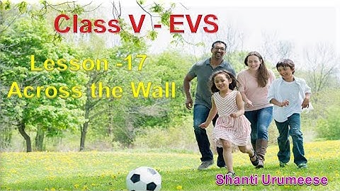 Class V  EVS - Chapter 17