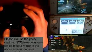 Monster Hunter XX -- Controlled Using Luma Input Redirection