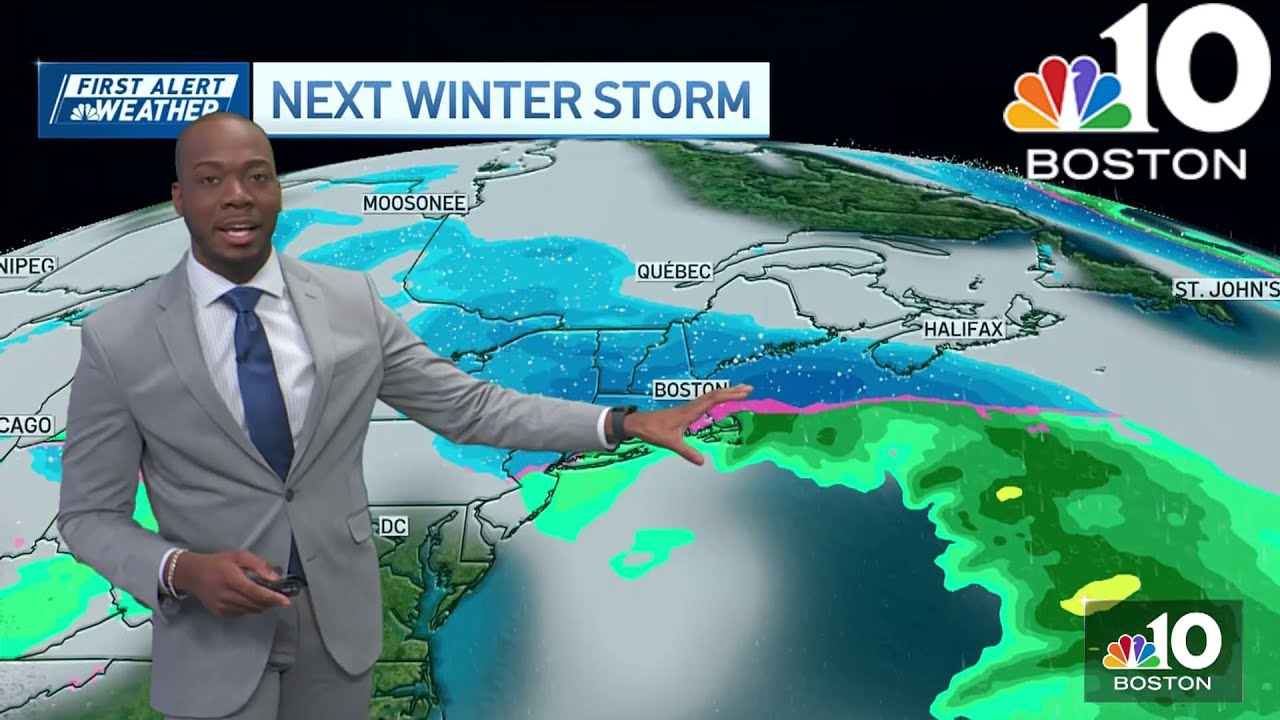 Winter storm outlook: How much snow will the Boston area get this ...