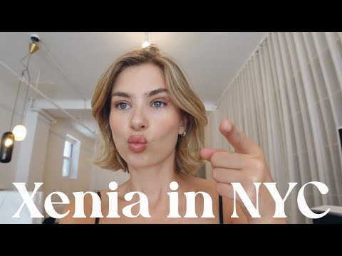 Xenia in NYC spend a week with me breaky grwm soho strolls things are finally getting better