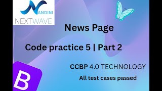 News Page | Code practice 5 | Part 2 | Build Your Own Static Website | Bootstrap | HTML | CSS