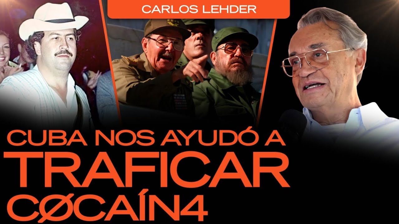 Así traficamos Cøcaína desde CUBA por un plan de Fidel y Raúl Castro: Carlos Lehder revela detalles