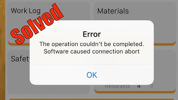 The Operation Couldn’t Be Completed On iPhone Fix