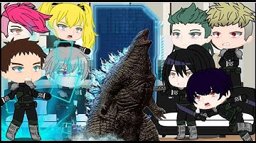 Kaiju No:8 React To Godzilla as a new Kaiju | Gacha react [Part 2]