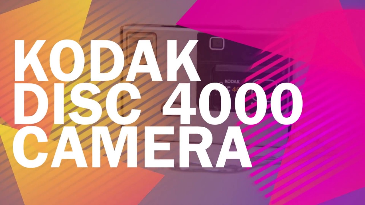 Kodak Vintage Disc 4000 Camera Review - YouTube