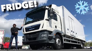 MAN TGM 18 250 Refrigerated Rigid Full Tour & Test Drive (Double Temperature Control Body)