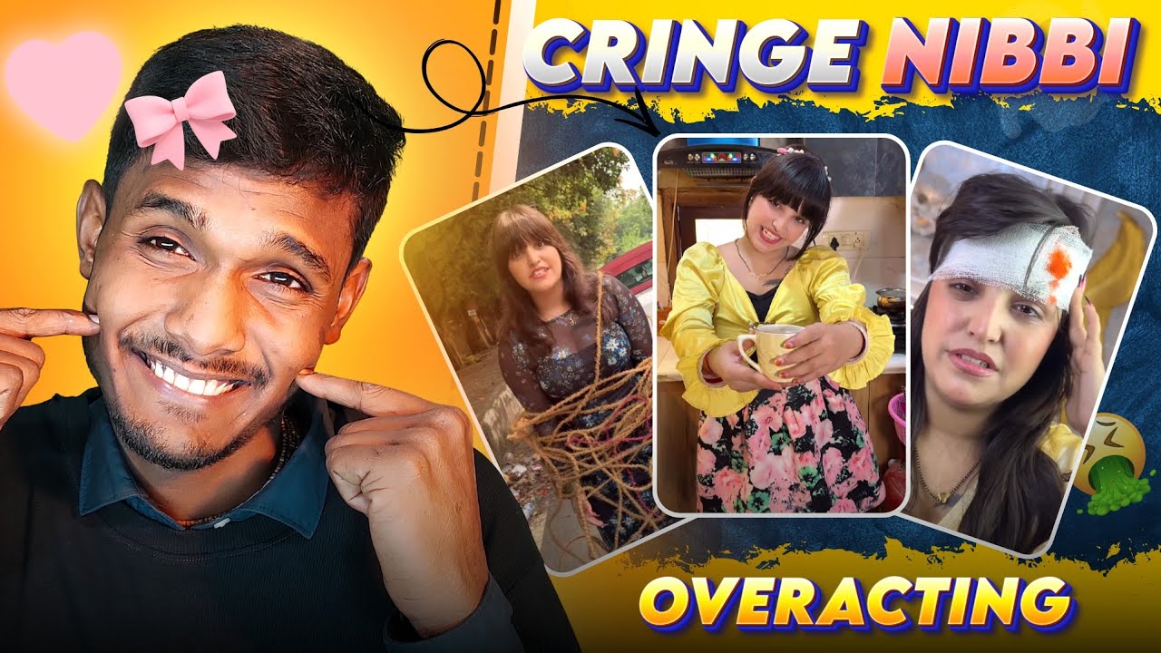 INSTAGRAM KI cringe Nibbi "ANYE " Roast 🍑