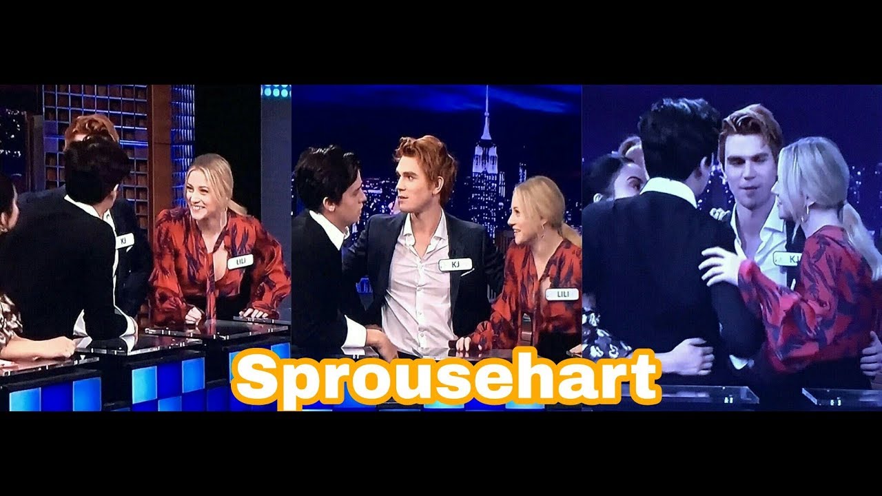 Cole Sprouse and Lili Reinhart dating? | Cole puts his arm around Lili's waist | Riverdale |Bughead