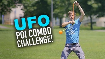 UFO Poi Combo (Advanced Poi Choreography!)