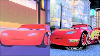 Cars 2, Cars 3 Lightning Mcqueen Racing On The Tokyo Race Track