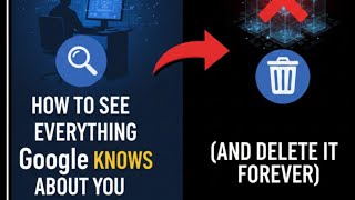 😱😱How To See Everything Google Knows About You And Delete It Forever.