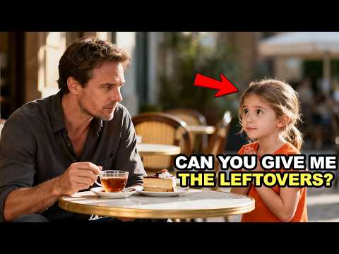 “SIR, CAN I EAT YOUR LEFTOVER CAKE?” A BEGGAR GIRL ASKS — THE COLD MILLIONAIRE FREEZES