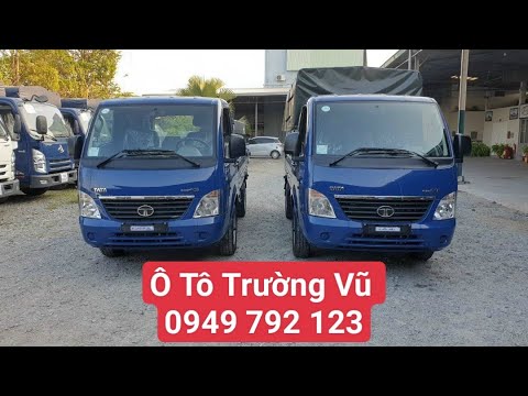 Video Xe tải Tata 1t2 thùng mui bạt | Đại lí xe tata ô tô... - youtube