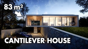 cantilever house | WALKTHROUGH & FLOOR PLAN