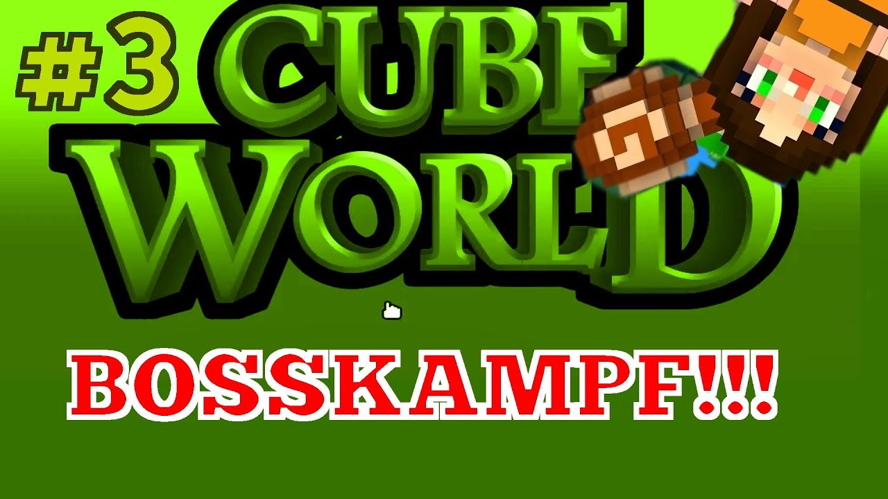 HELGAS ERSTER "BOSSKAMPF" - Let's Play CUBE WORLD #3 [Deutsch/German]