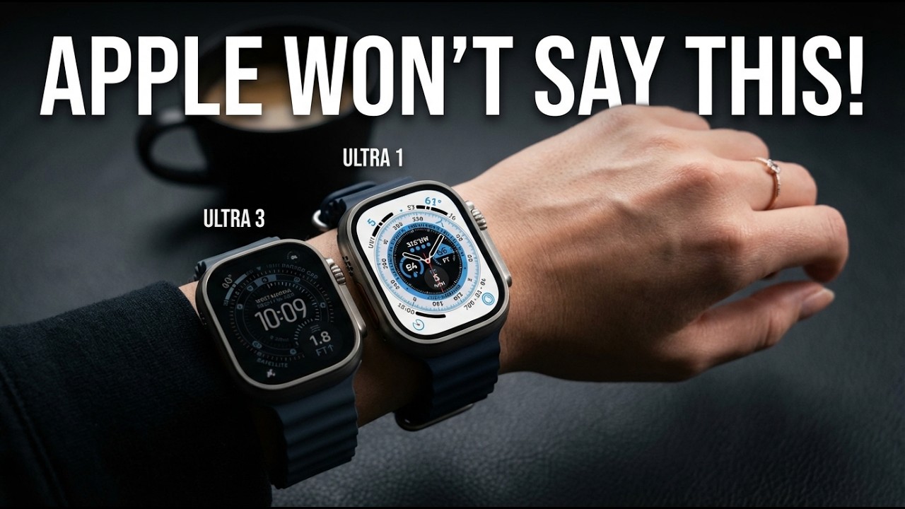 Apple Watch Ultra 3 vs Ultra 1 – Why Ultra 1 Is Still the Better 