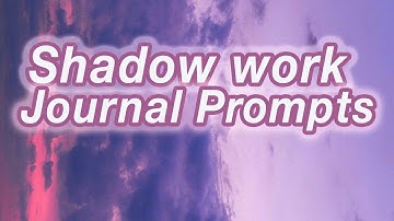 Shadow Work Journaling Prompts | Interactive Shadow Work Journaling | Shadow Work for beginners