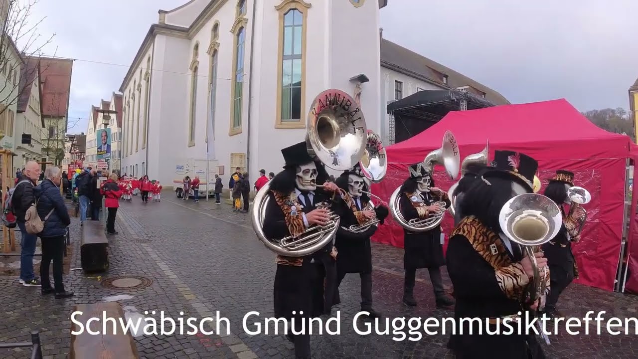 Schwäbisch Gmünd Guggenmusik Treffen -2026 Teil 1