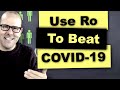 R0 and vaccine coverage. How to use a COVID-19 vaccine to get to herd immunity and beat Coronavirus
