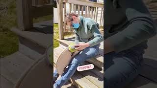 Making Marceline the Vampire Queens Bass pt 1 #cosplay #shorts
Making Marcys Axe Bass Pt 1! Watch part 2 at: https://youtube.com/shorts/huKSlO4aars
Unlike last time, Bass 2.0 is made from three stacked pieces of wood, hand-cut and then sanded down into a blade, which was a VERY long process! With such a weird shape we used a lot of different tools, including this adorable mini-belt sander. The center of the bass will be filled with lights and resin, and this wood shell will be a much stronger material to hold it than our previous 3d printed version. Next for part 2: the electronics! Making Marceline the Vampire Queens Bass pt 1 #cosplay #shorts