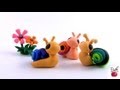 LEPIMY! ŚLIMACZEK z modeliny \ easy SNAIL - tutorial polymer clay