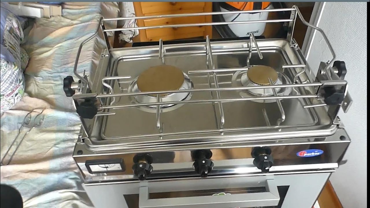 Pourquoi j'ai choisi la gazinière PARKER pour mon voilier. Descriptif points forts et faibles