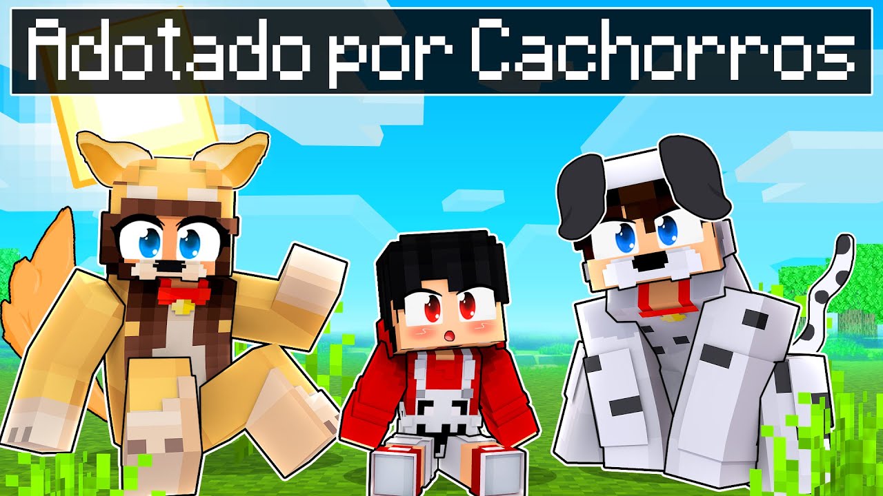 P3DRU foi ADOTADO pelos CACHORROS no Minecraft