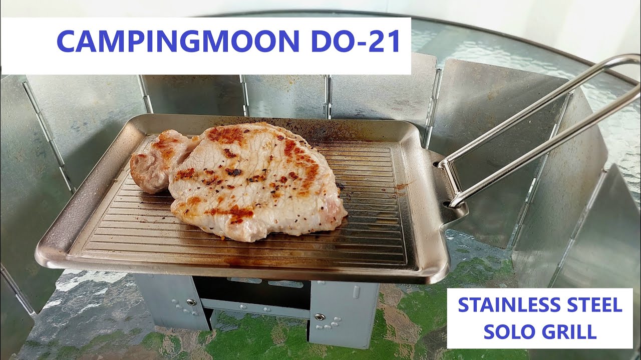 Campingmoon Holzkohle Schornstein Starter Faltbar – Edelstahl MT-17, 18x18x30 Cm, Für Grill & Kamin