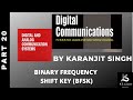 Binary FSK||Digital Communication||BTech|| 5th Sem||Lec 19