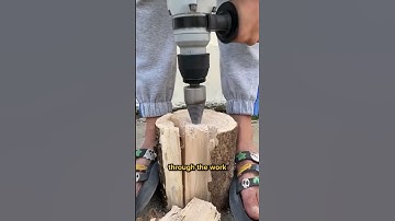 The IDEAL wood splitting tool! 🪵